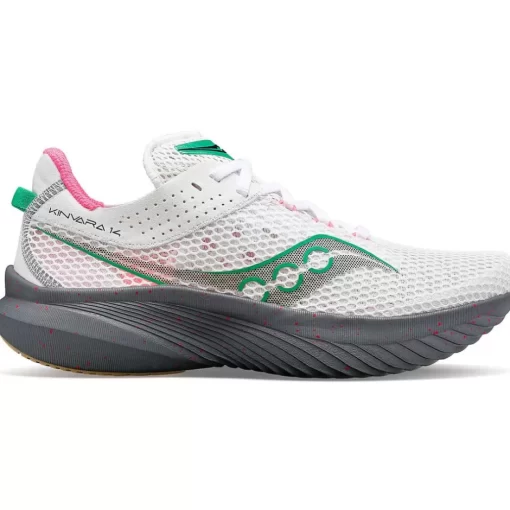 Mujer Saucony Neutral*Mujer Kinvara 14 White / Gravel