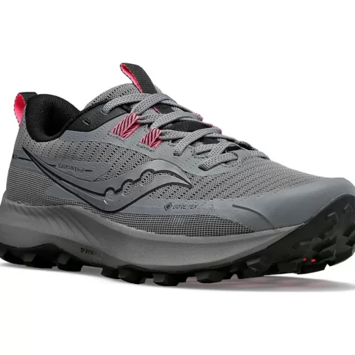 Mujer Saucony Trail Running*Mujer Peregrine 13 Gtx Gravel / Black