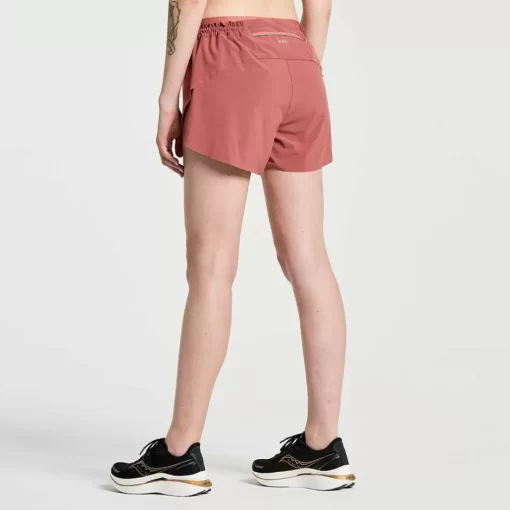 Mujer Saucony Mallas Y Shorts*Mujer Pinnacle 2.5" Short Apple Butter