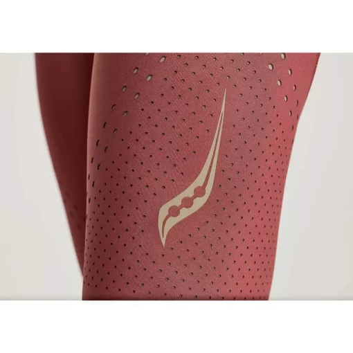 Mujer Saucony Mallas Y Shorts*Mujer Pinnacle 8" Tight Short Apple Butter