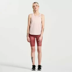 Mujer Saucony Camisetas*Mujer Pinnacle Tank Sepia Rose