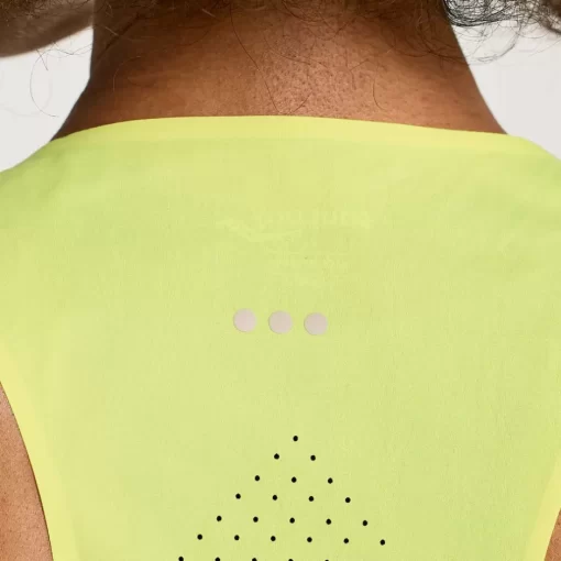 Mujer Saucony Camisetas*Mujer Pinnacle Tank Citron