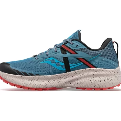 Mujer Saucony Trail Running*Mujer Ride 15 Tr Mist / Ember