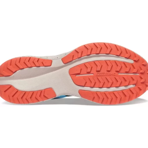 Mujer Saucony Trail Running*Mujer Ride 15 Tr Mist / Ember