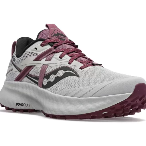 Mujer Saucony Trail Running*Mujer Ride 15 Tr Fog / Haze