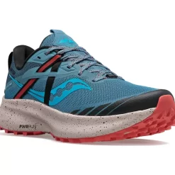 Mujer Saucony Trail Running*Mujer Ride 15 Tr Mist / Ember