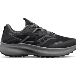 Mujer Saucony Trail Running*Mujer Ride 15 Tr Gtx Black / Charcoal