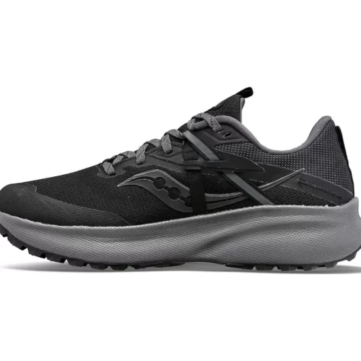 Mujer Saucony Trail Running*Mujer Ride 15 Tr Gtx Black / Charcoal