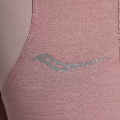 Mujer Saucony Mallas Y Shorts*Mujer Runshield Tight Smoke Heather