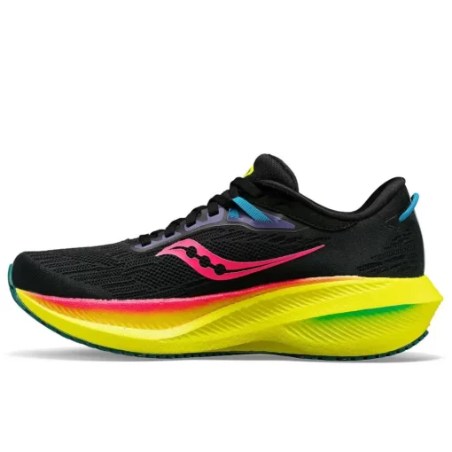 Mujer Saucony Neutral*Mujer X Sweaty Betty Triumph 21 Black / Pink / Citron