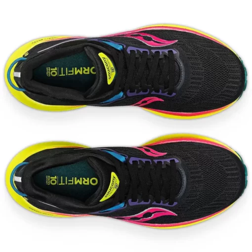 Mujer Saucony Neutral*Mujer X Sweaty Betty Triumph 21 Black / Pink / Citron