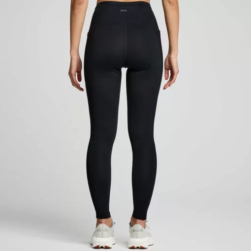 Mujer Saucony Mallas Y Shorts*Mujer Solstice Tight Black