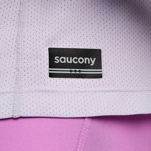 Mujer Saucony Camisetas*Mujer Stopwatch Long Sleeve Mauve