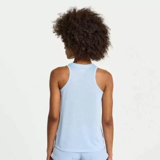 Mujer Saucony Camisetas*Mujer Stopwatch Singlet Ether Heather