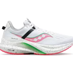 Mujer Saucony Estabilidad*Mujer Tempus White / Vizipink