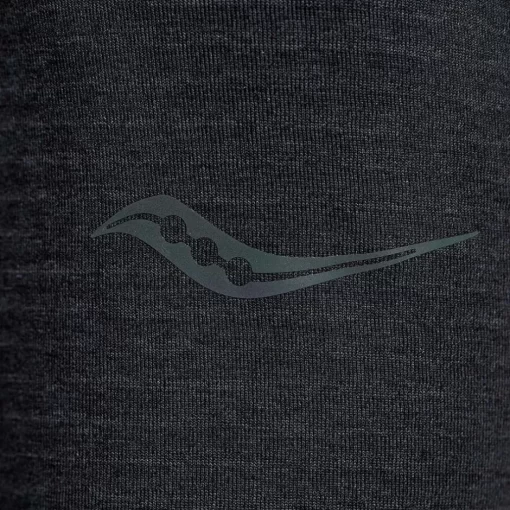 Mujer Saucony Chaquetas & Chalecos*Mujer Triumph 3D 1/2 Zip Black Heather
