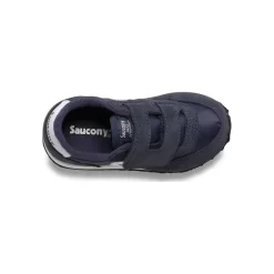 Ninos Saucony Nino*Ninos Pequenos Baby Jazz Hook & Loop Sneaker Navy / White
