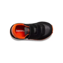 Ninos Saucony Nino*Ninos Pequenos Baby Jazz Hook & Loop Sneaker Black / Grey / Orange