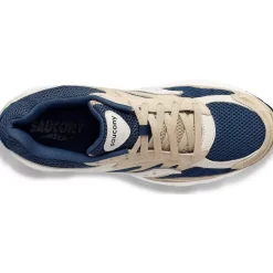 Hombre Saucony Grid*Progrid Omni 9 Premium Beige / Blue