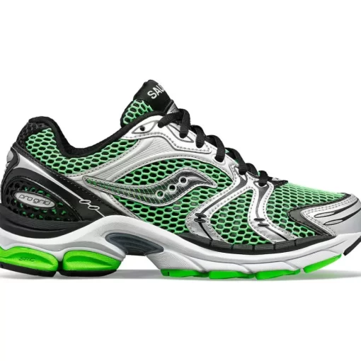 Hombre Saucony Grid*Progrid Triumph 4 Green / Silver