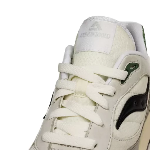 Hombre Saucony Shadow* X Asphaltgold Shadow 6000 White / Light Grey