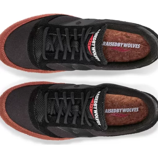 Hombre Saucony Jazz* X Raised By Wolves Jazz 81 Grey / Black