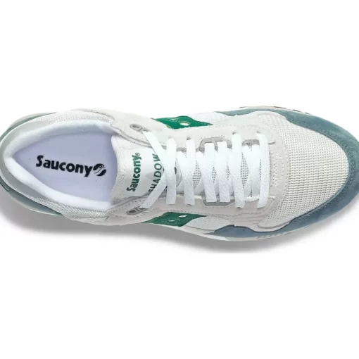 Hombre Saucony Shadow*Shadow 5000 White / Grey / Green