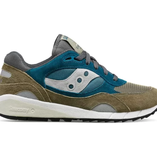 Hombre Saucony Shadow*Shadow 6000 Grey / Teal