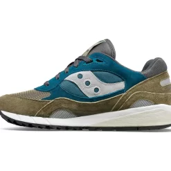 Hombre Saucony Shadow*Shadow 6000 Grey / Teal