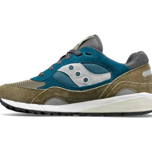 Hombre Saucony Shadow*Shadow 6000 Grey / Teal