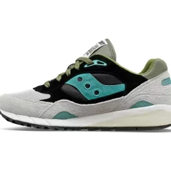 Hombre Saucony Shadow*Shadow 6000 Grey / Green / Black