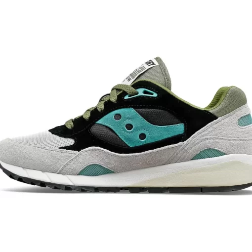 Hombre Saucony Shadow*Shadow 6000 Grey / Green / Black