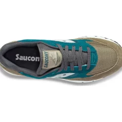 Hombre Saucony Shadow*Shadow 6000 Grey / Teal