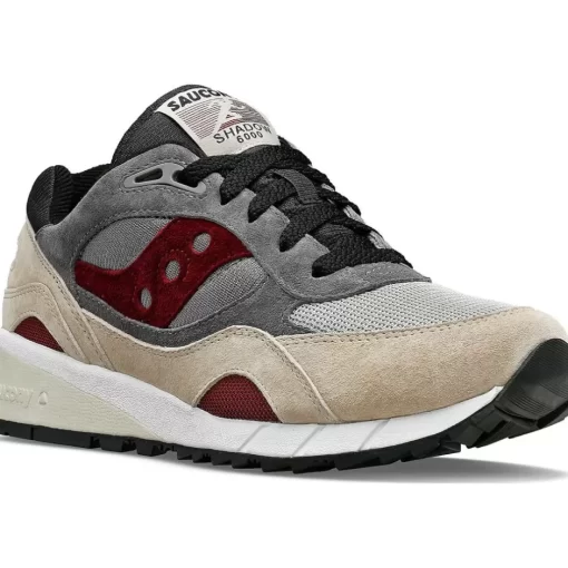 Hombre Saucony Shadow*Shadow 6000 Beige / Grey