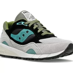 Hombre Saucony Shadow*Shadow 6000 Grey / Green / Black