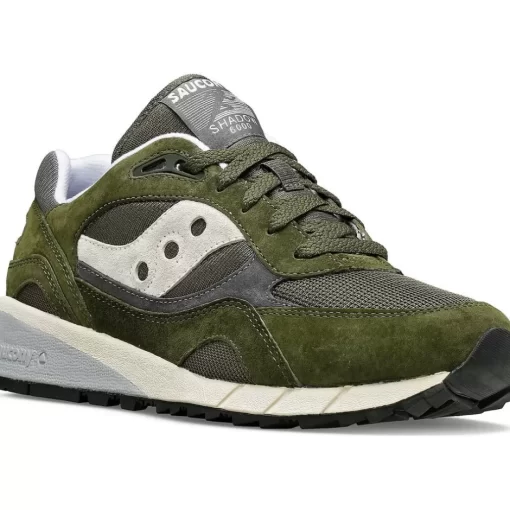Hombre Saucony Shadow*Shadow 6000 Green / Grey