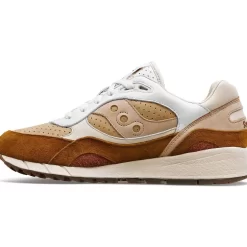 Hombre Saucony Shadow*Shadow 6000 Cappuccino White / Brown