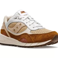Hombre Saucony Shadow*Shadow 6000 Cappuccino White / Brown